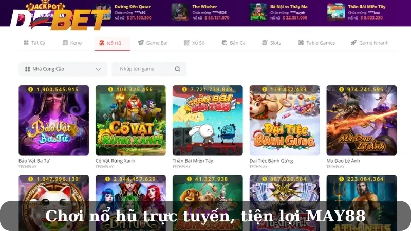 Cổng game nổ hũ uy tín